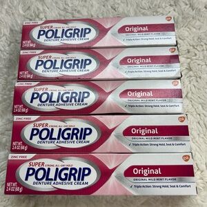 Poligrip Super Strong All Day Hold Cream  2.4 oz Original - Exp: 06-30-26